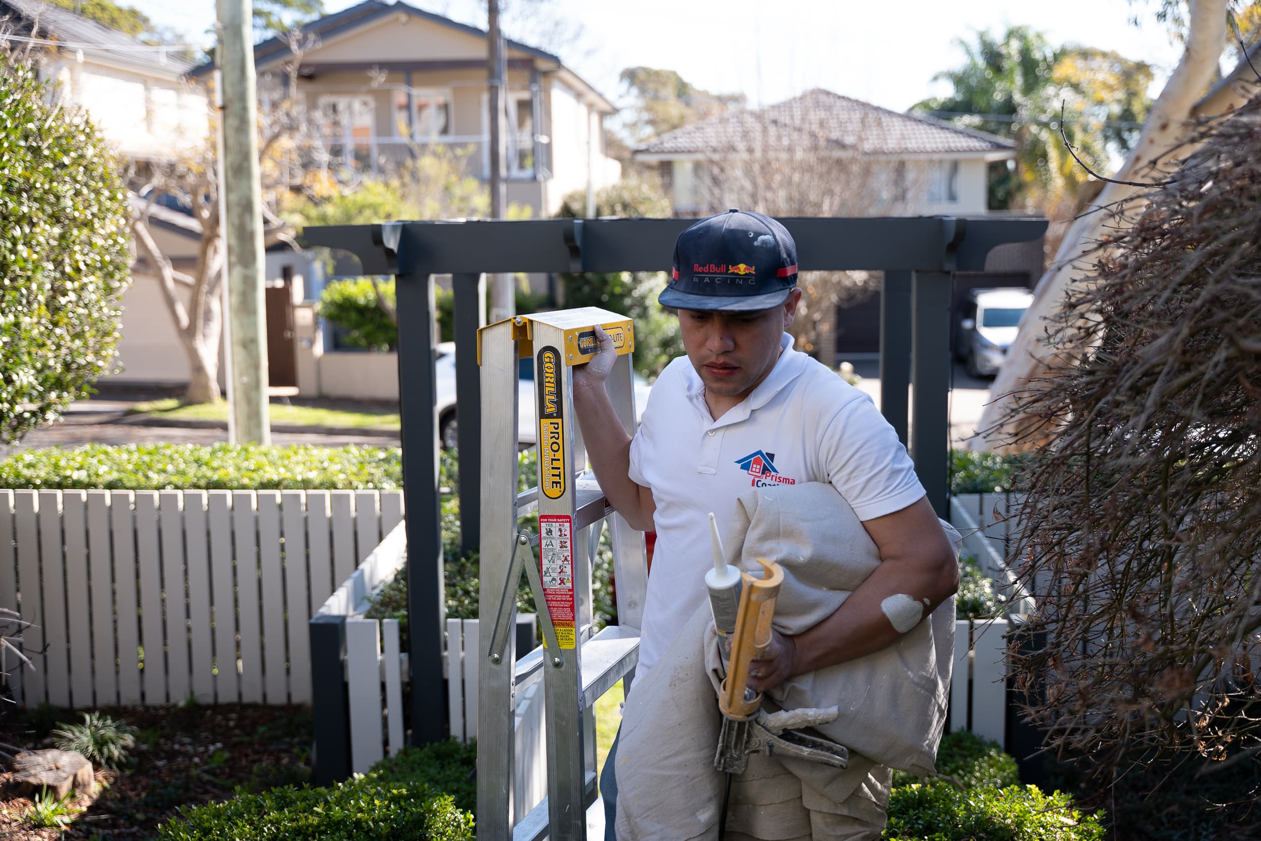 Prisma Coatings team members showcasing their skills and professionalism in a group photo