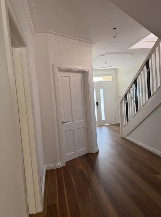 Interior house painting project completed by Prisma Coatings in Sydney